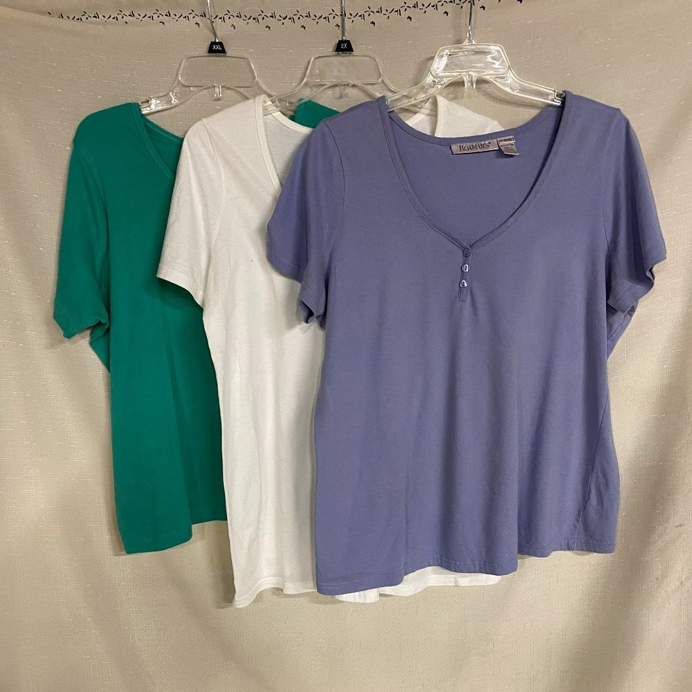 EUC Roamans T=shirts (lot of 3)